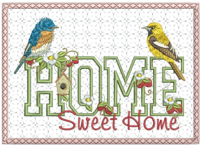 Home Sweet Home Panel 5x7
