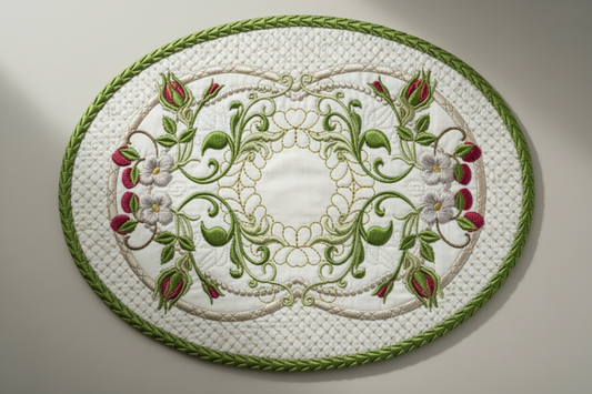 Berries & Blossoms Mug Mat - 8X8