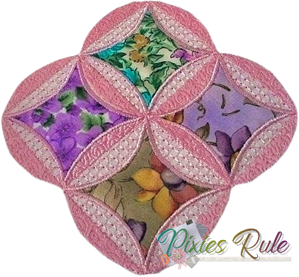 Mock Cathedral Windows 5x7