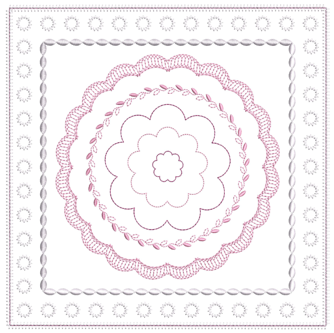 Mock Fusion - Shabby Rose 6X6