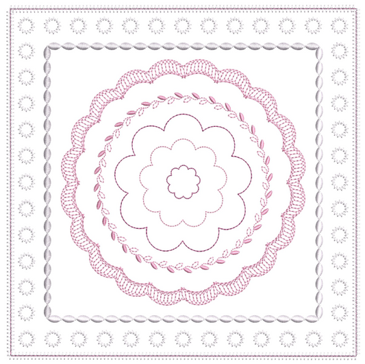 Mock Fusion - Shabby Rose 5x7