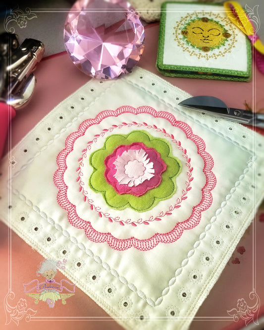 Mock Fusion - Shabby Rose 8X8