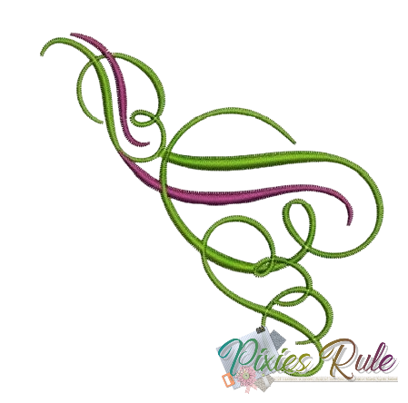 Moonbeam Pillow Machine Embroidery Design by Pixies Rule