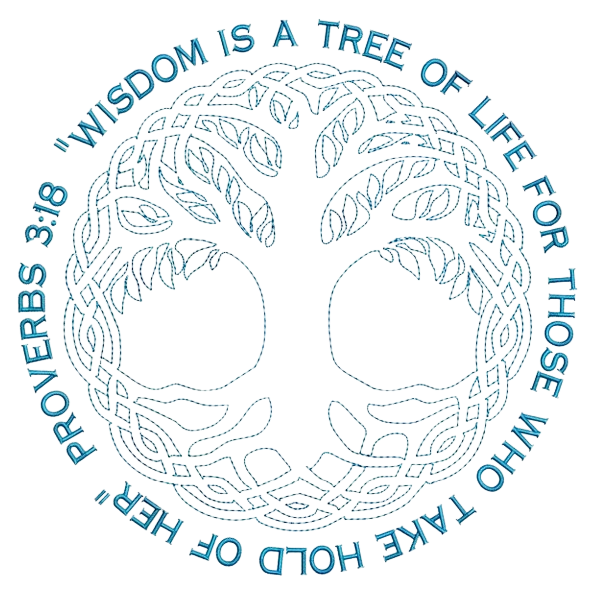 Tree of Life Bluework 8x8