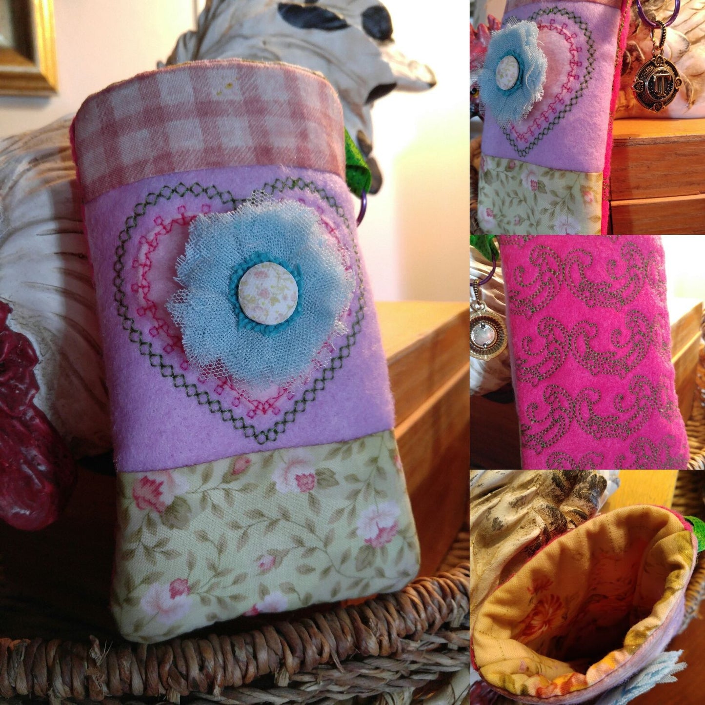 SOHO Heart of Mine Eyeglass Case