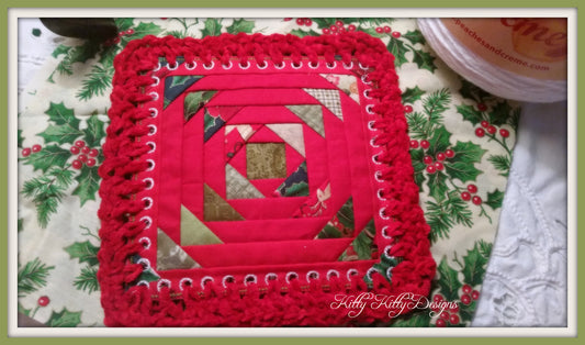 Pineapple Fusion Mug Mat 6x6