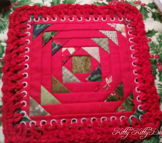 Pineapple Fusion Mug Mat 6x6