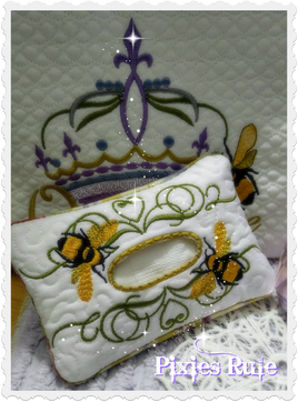 Queen Bee Tissue Holder