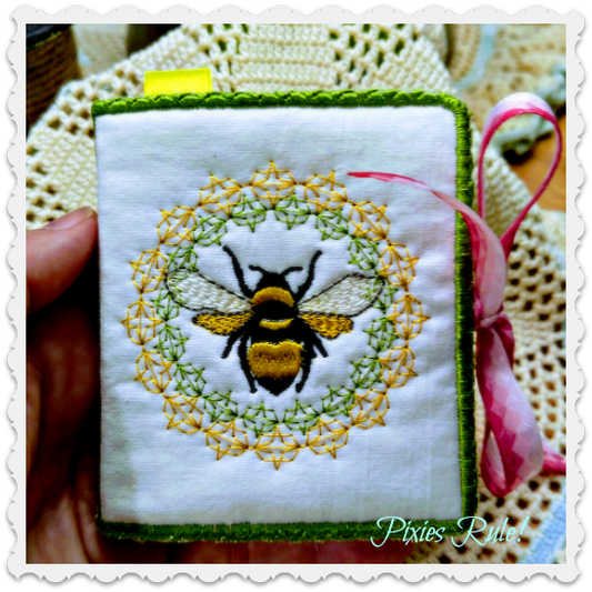 Honey Bee Sticky Note Notepad Cover