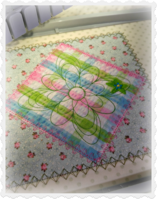 All Tucked In Crib Quilt 8x8