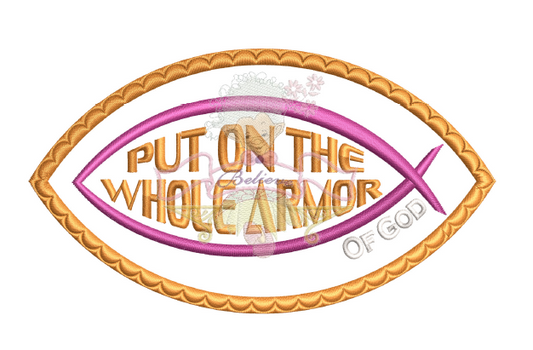 Armor of God Fish Patch