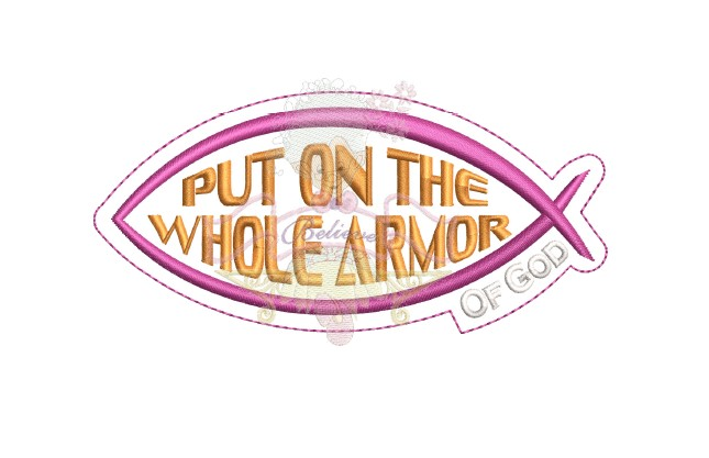 Armor of God Fish Rag Cap