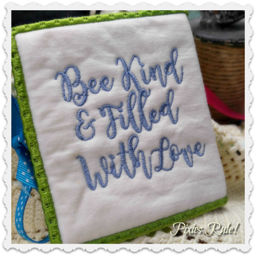 Bee Kind Sticky Note Notepad Cover