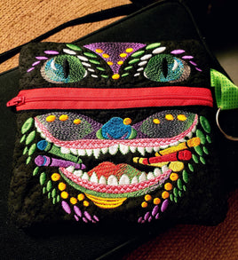 Crayon Monster 6x6 Pouch