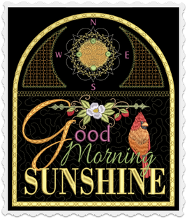 Good Morning Sunshine Cardinal 8x12