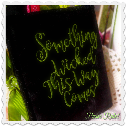 Something Wicked Sticky Note Notepad Cover