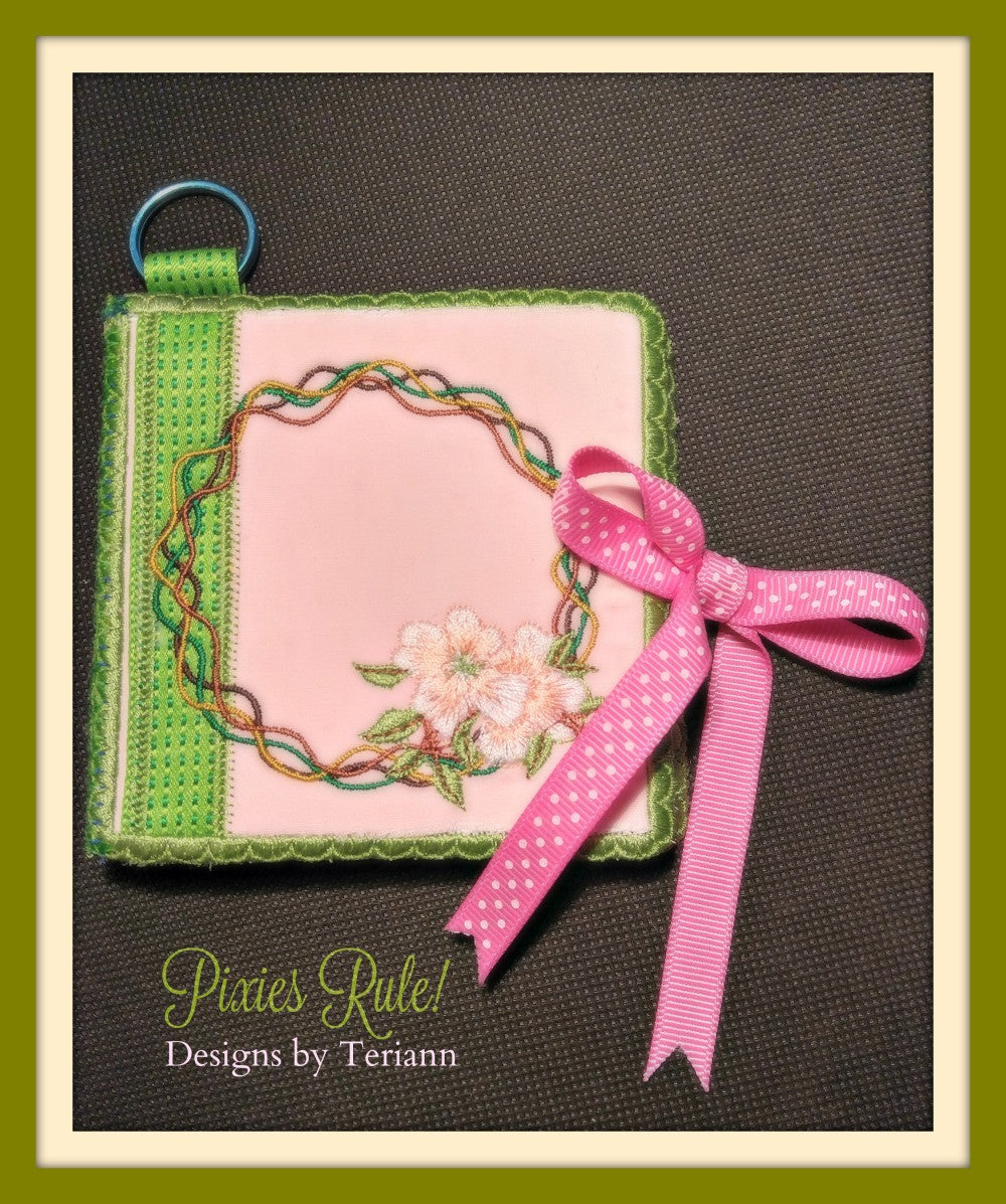 Wreath Sticky Notes Notepad Cover