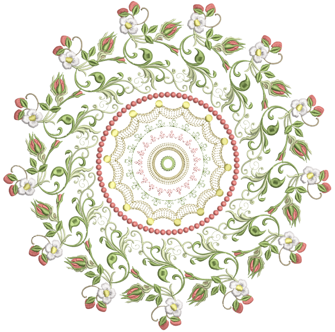 Berries & Blooms Pillow 8x8