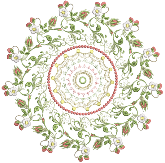 Berries & Blooms Pillow 8x8