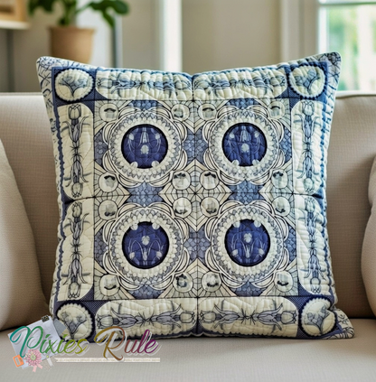 Easter Joy Quilt 8x8 Machine Embroidery Design by Pixies Rule