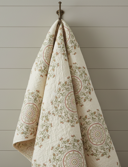 Berries & Blooms Pillow 8x8