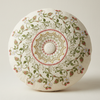 Berries & Blooms Pillow 8x8