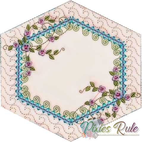 Secret Garden Embellished Singles 6x6