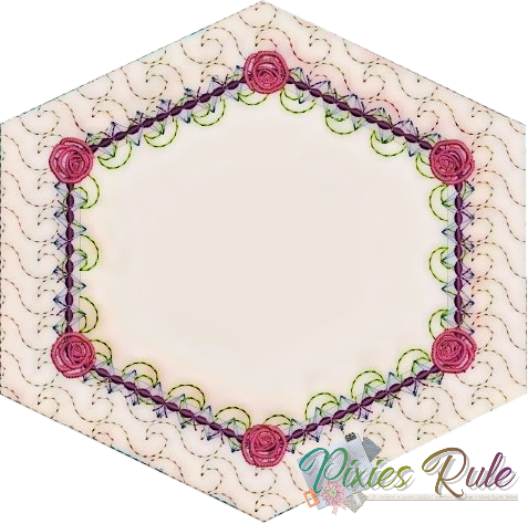 Secret Garden Embellished Singles 6x6