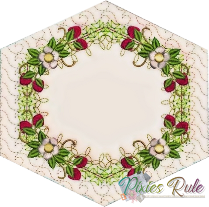 Secret Garden Embellished Singles 6x6