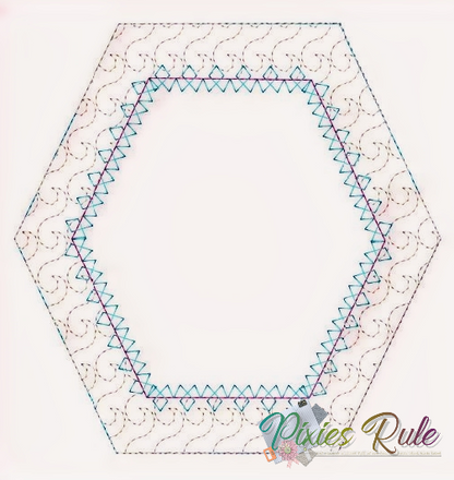 Mock Secret Garden Singles 5x7 Machine Embroidery Design by Pixies Rule