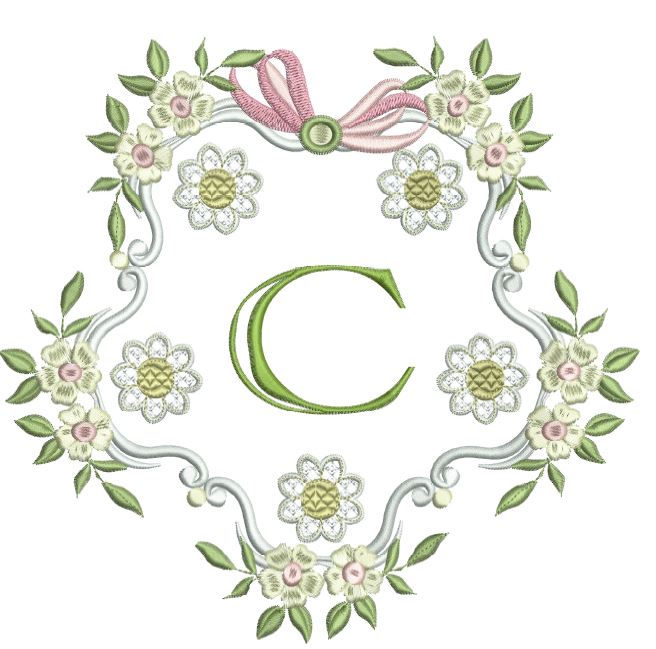 English Garden Alphabet 4x4