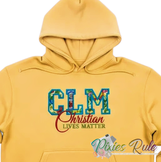 Christian Lives Matter 4x4 Machine Embroidery Design by Pixies Rule