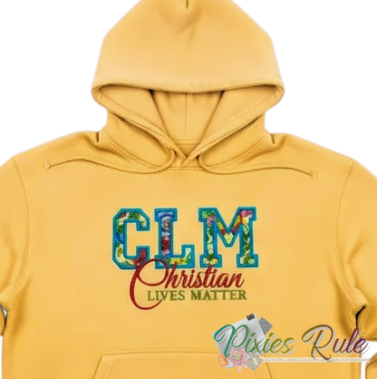 Christian Lives Matter 4x4 Machine Embroidery Design by Pixies Rule