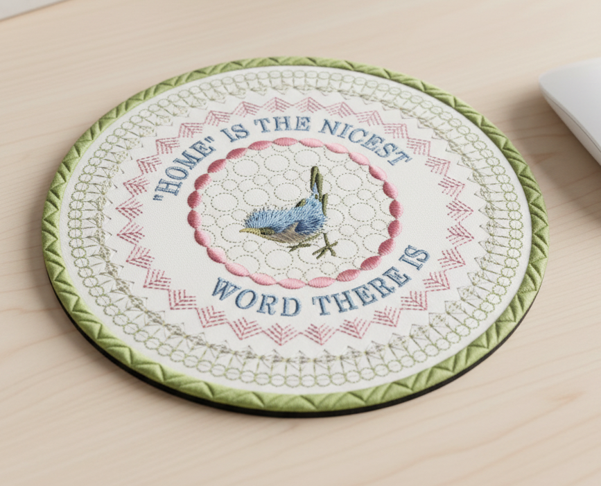 Baby Jay Mug Mat - 6x6