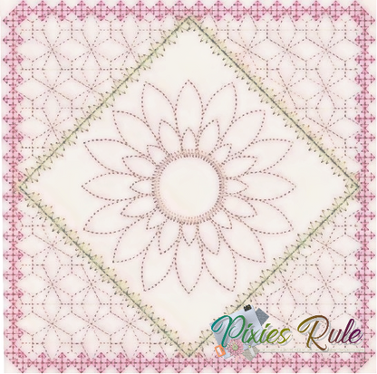 All Tucked In Crib Quilt 8x8