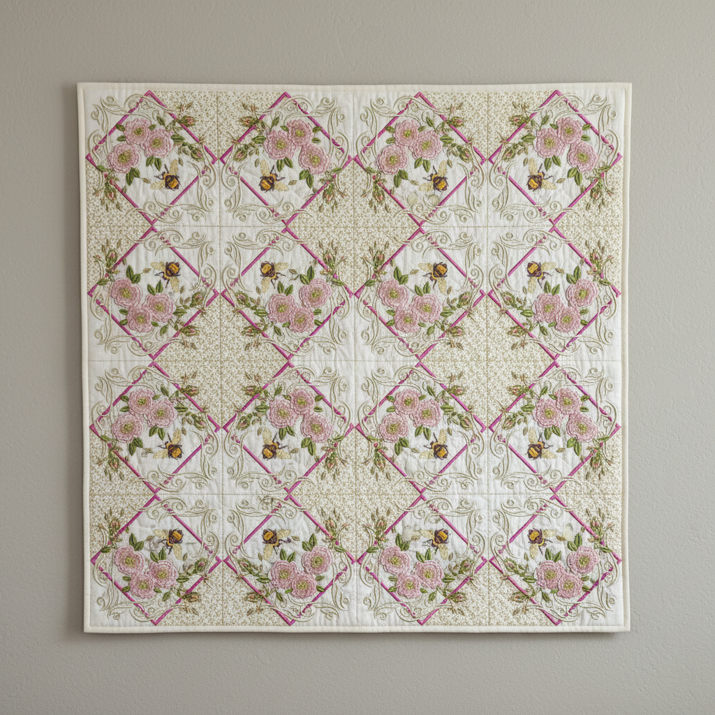 English Garden Quilt 8x8