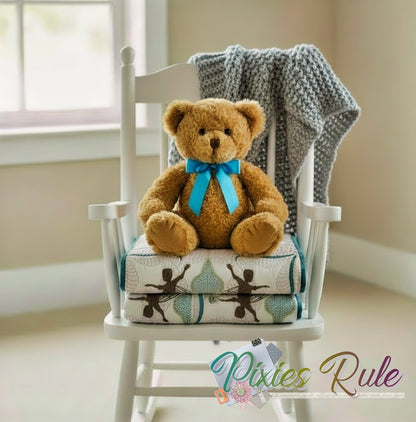 Fairy Frolic Boy Quilt 8x8 Machine Embroidery Design by Pixies Rule