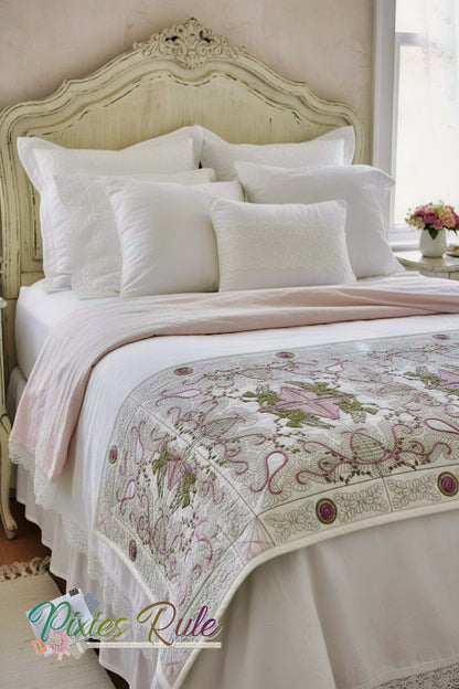 Fairy Dance Girl Quilt 6x6