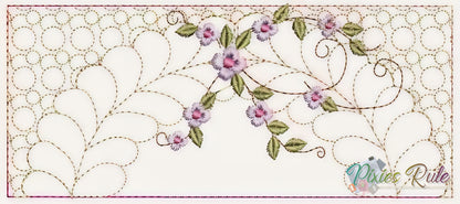 Flower Trails Quilt - 8x8