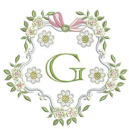 English Garden Alphabet 5x7