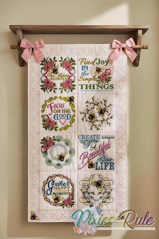 Good Tidings Wall Hanging 5x7