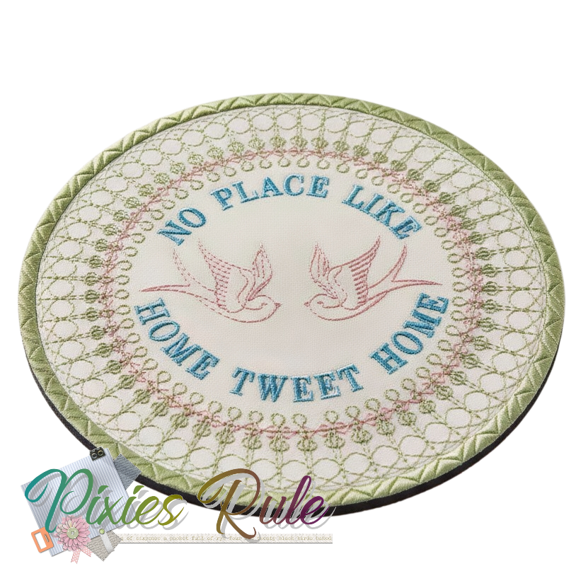 Home Tweet Home Mug Mat - 6x6