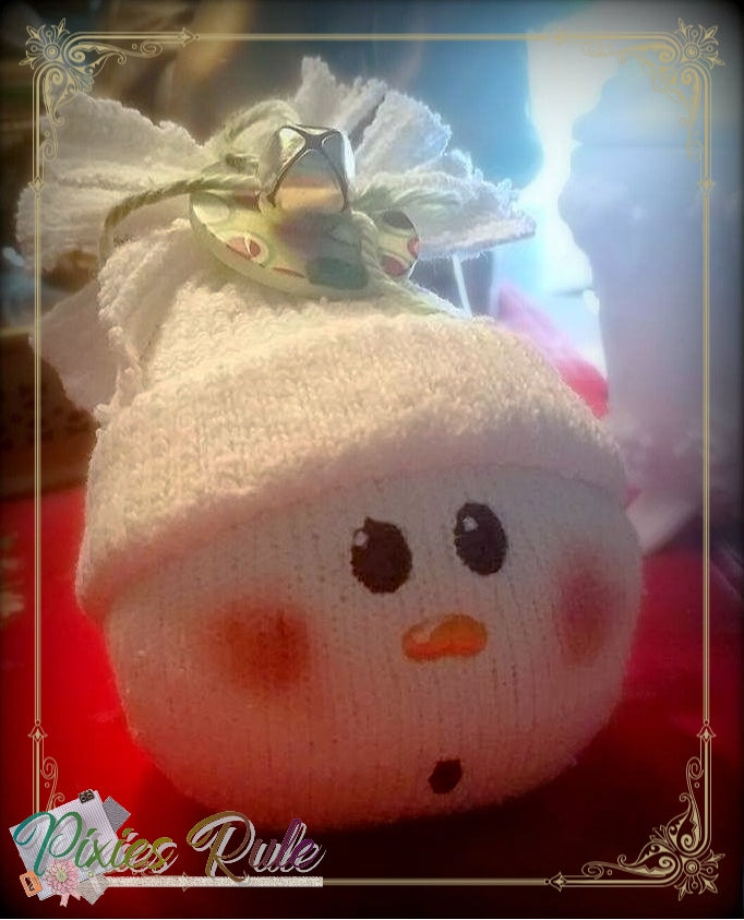 Snowball Kids Machine Embroidery Design by Pixies Rule