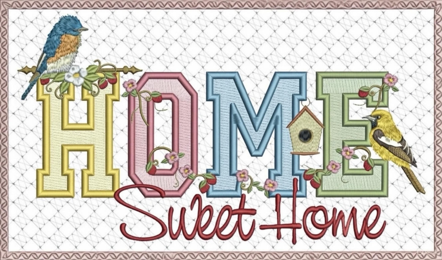 Home Sweet Home Panel 6x10