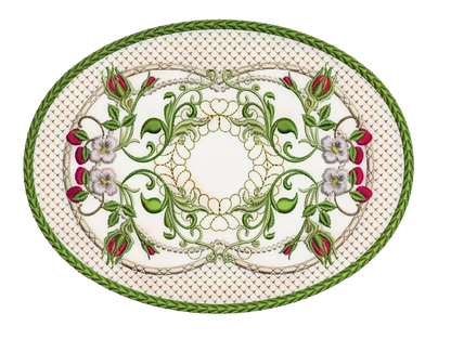 Berries & Blossoms Mug Mat - 8X8