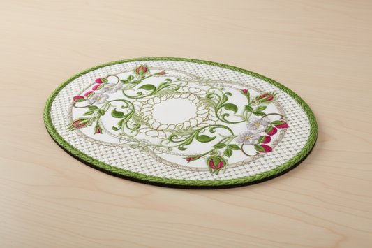 Berries & Blossoms Mug Mat - 8X8