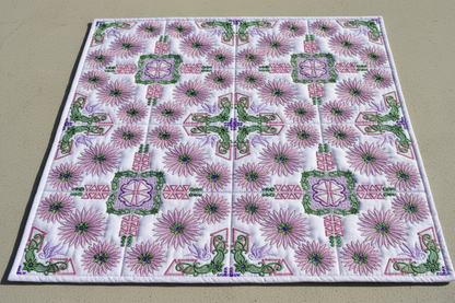 Spiral Spring Quilt 6x6