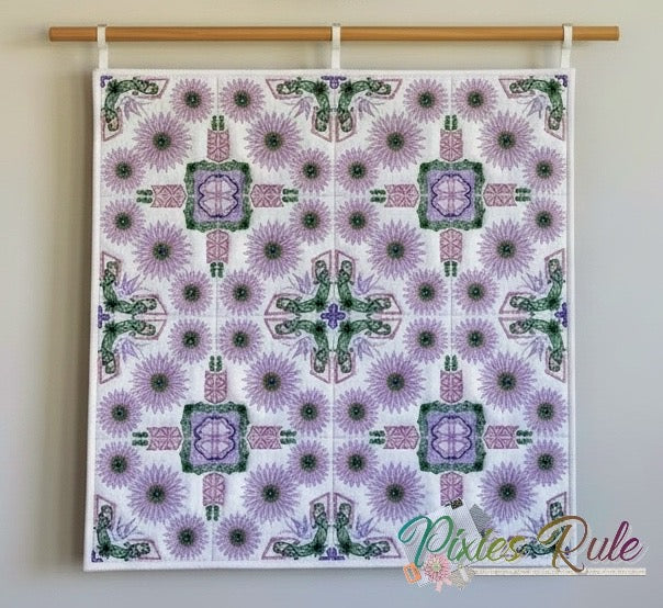 Spiral Spring Quilt 6x6