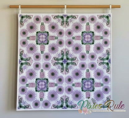 Spiral Spring Quilt 6x6