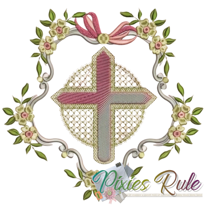 Light From Above 5x7 Machine Embroidery Design by Pixies Rule